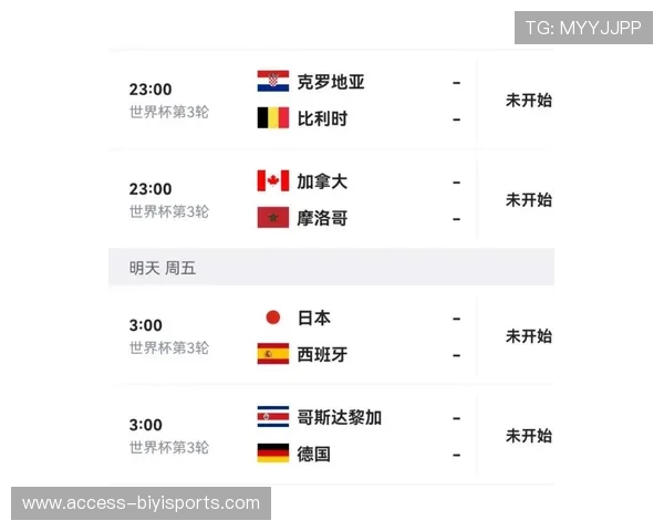 世界杯赛程全解析：每场比赛时间与精彩对决一览表